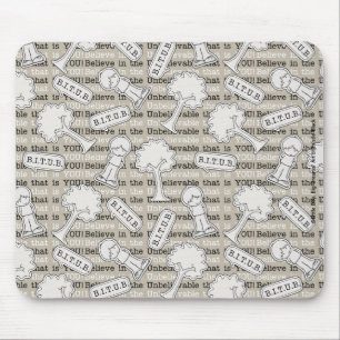Alfombrilla De Ratón Patrón BITUB (cree en lo increíble)