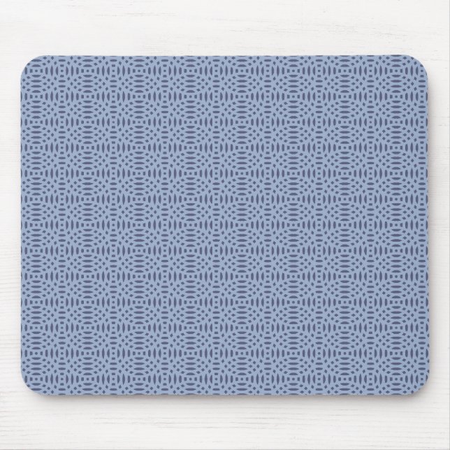 Alfombrilla De Ratón patrón continuo de formas circulares (Frente)