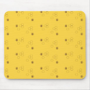 Alfombrilla De Ratón Patrón de abeja