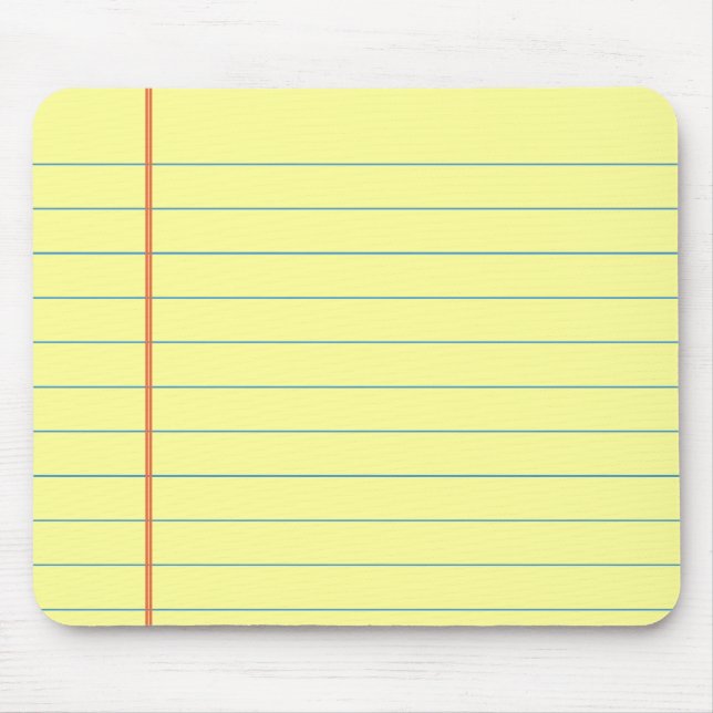 Alfombrilla De Ratón Patrón de almohadilla legal (Frente)