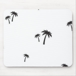 Alfombrilla De Ratón Patrón de árbol de palma