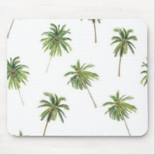 Alfombrilla De Ratón Patrón de árbol de palma