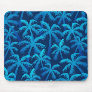 Alfombrilla De Ratón Patrón de árbol de palma