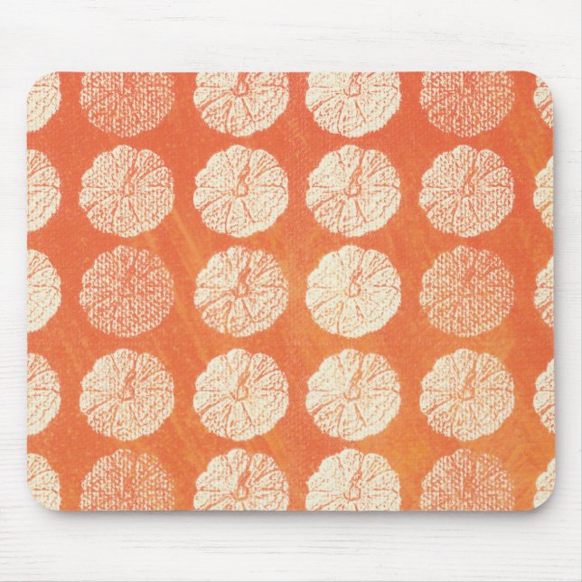 Alfombrilla De Ratón Patrón de calabaza Mousepad (Frente)