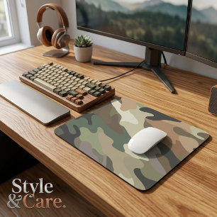 Alfombrilla De Ratón Patrón de camuflaje moderno llamativo