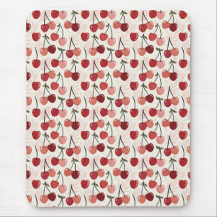 Alfombrilla De Ratón Patrón de cereza moderno