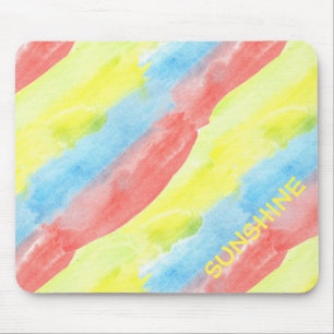 Alfombrilla De Ratón Patrón de color de agua sin foco por almacenador