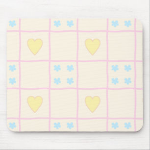 Alfombrilla De Ratón Patrón de corazón