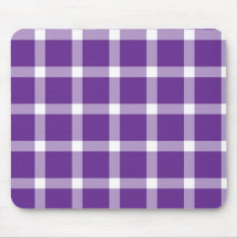 Patrón de cuadros gingham moderno de púrpura y bla