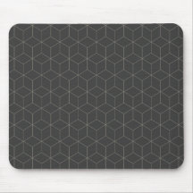 Patrón de Cubo 3D Minimalista