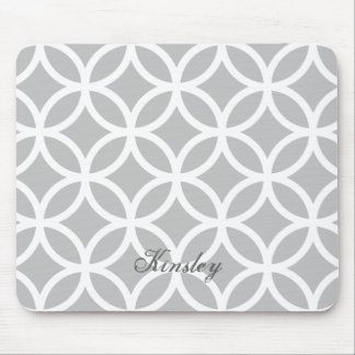 Alfombrilla De Ratón Patrón de diamante gris Mousepad personalizado