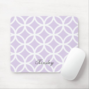 Alfombrilla De Ratón Patrón de diamante morado Mousepad personalizado