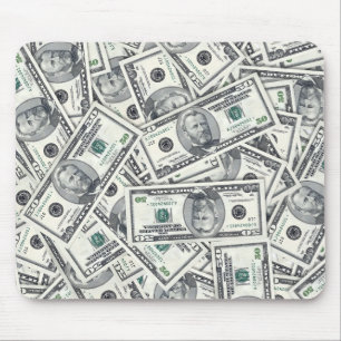 Alfombrilla De Ratón Patrón de dinero de billete de cincuenta dólares