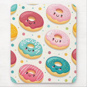 Alfombrilla De Ratón Patrón de Donuts