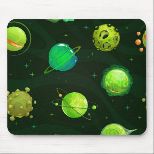 Alfombrilla De Ratón Patrón de espacio