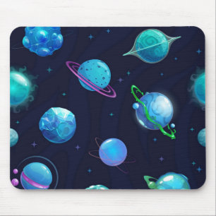 Alfombrilla De Ratón Patrón de espacio