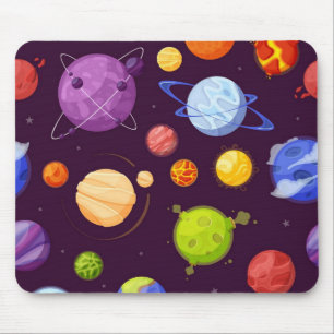 Alfombrilla De Ratón Patrón de espacio