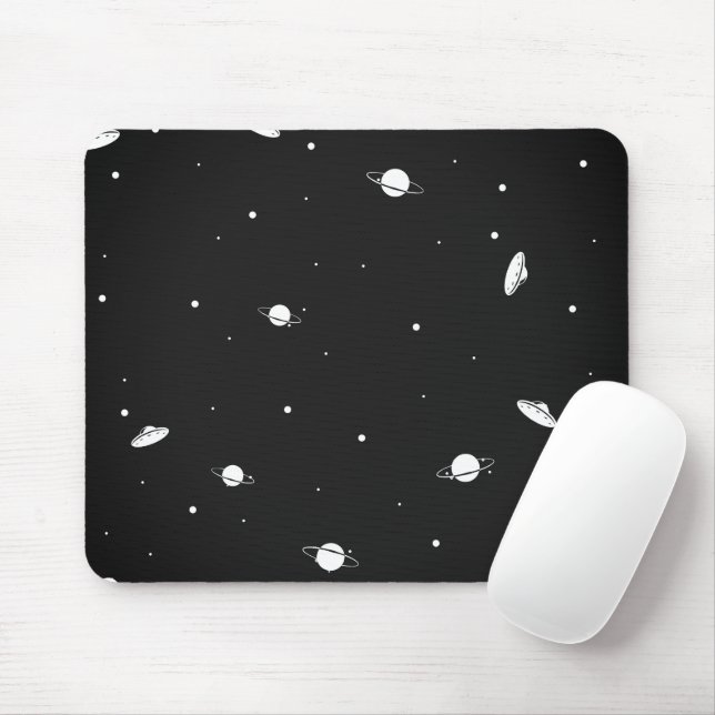 Alfombrilla De Ratón Patrón de espacio de Wirh de MousePad (Con ratón)
