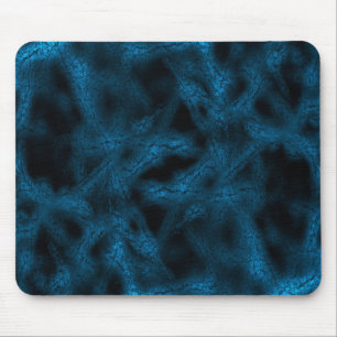 Alfombrilla De Ratón patrón de fantasía azul