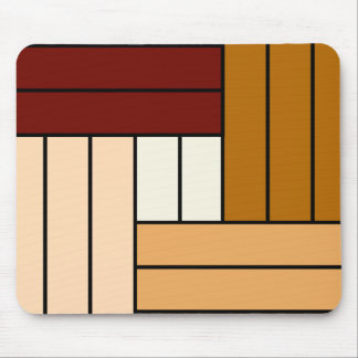 Alfombrilla De Ratón Patrón de franjas de madera