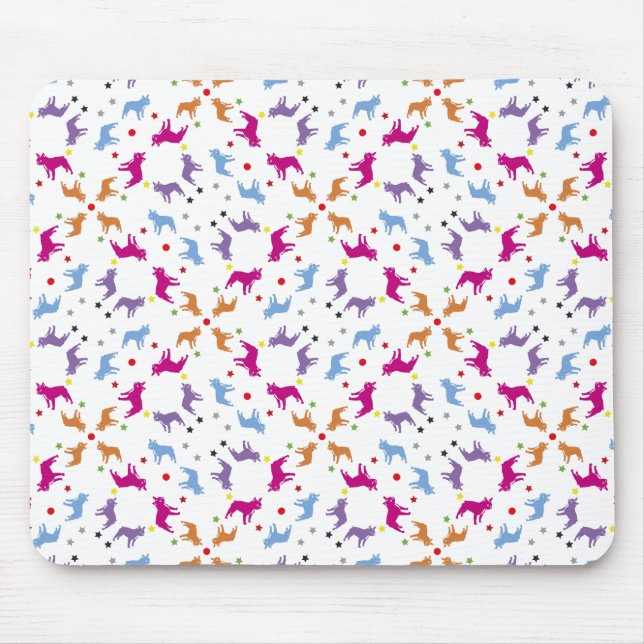 Alfombrilla De Ratón Patrón de frenesí (Frente)