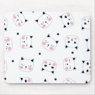 Alfombrilla De Ratón Patrón de gato
