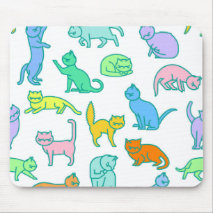 Alfombrilla De Ratón Patrón de gato