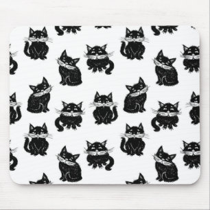 Alfombrilla De Ratón Patrón de gato