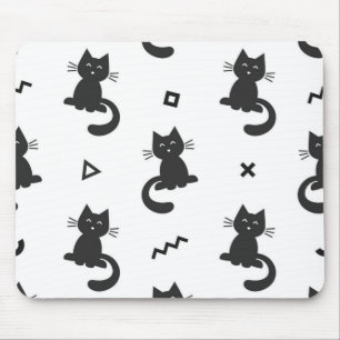 Alfombrilla De Ratón Patrón de gato