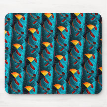 Patrón de hoja de palma verde