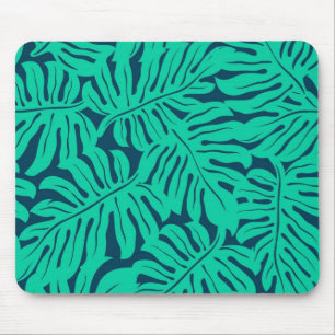 Alfombrilla De Ratón Patrón de hojas