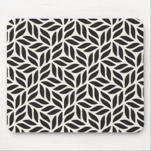 Alfombrilla De Ratón Patrón de hojas moderno y elegante