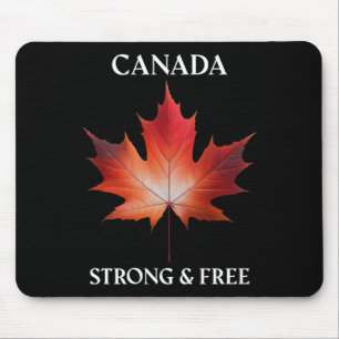 Alfombrilla De Ratón Patrón de iconos canadienses - Una celebración de 
