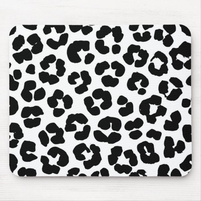 Alfombrilla De Ratón Patrón de impresión animal (Frente)