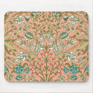 Alfombrilla De Ratón Patrón de Jacinto de William Morris Rosa Polvorien