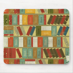 Alfombrilla De Ratón Patrón de libro