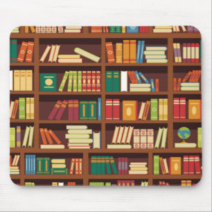 Alfombrilla De Ratón Patrón de libro