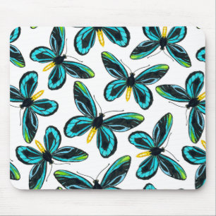 Alfombrilla De Ratón Patrón de mariposa de la reina Alexandra