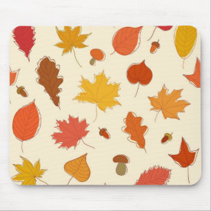 Alfombrilla De Ratón Patrón de otoño