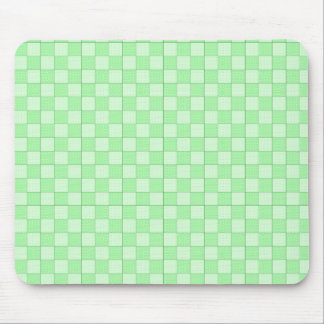 Alfombrilla De Ratón Patrón de patchwork verde