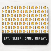 Patrón de píxeles de las monedas de juego retro