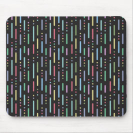 Alfombrilla De Ratón Patrón de rayas y puntos de pastoreo