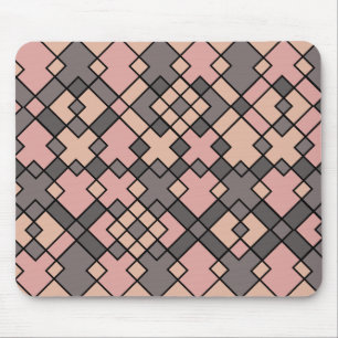 Alfombrilla De Ratón patrón de rejillas violetas