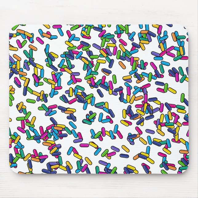 Alfombrilla De Ratón Patrón de rociadores dispersos (Frente)