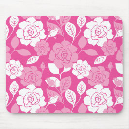 ALFOMBRILLA DE RATÓN PATRÓN DE ROSA (ROSA)