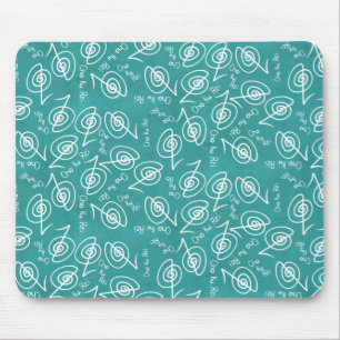 Alfombrilla De Ratón Patrón de símbolos de Reiki - almohadilla de ratón