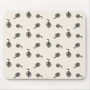 Alfombrilla De Ratón Patrón de símbolos de Reiki - almohadilla de ratón