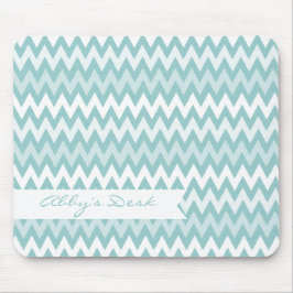 Alfombrilla De Ratón Patrón de tres tonos de chevron