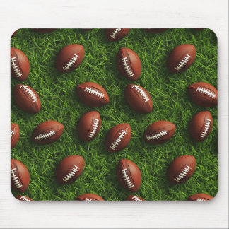 Alfombrilla De Ratón Patrón deportivo sin foco de fútbol americano