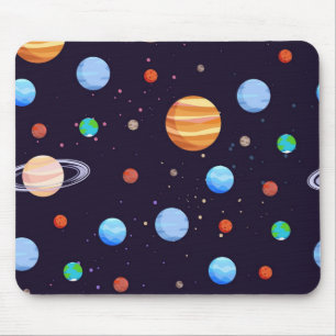 Alfombrilla De Ratón Patrón espacial